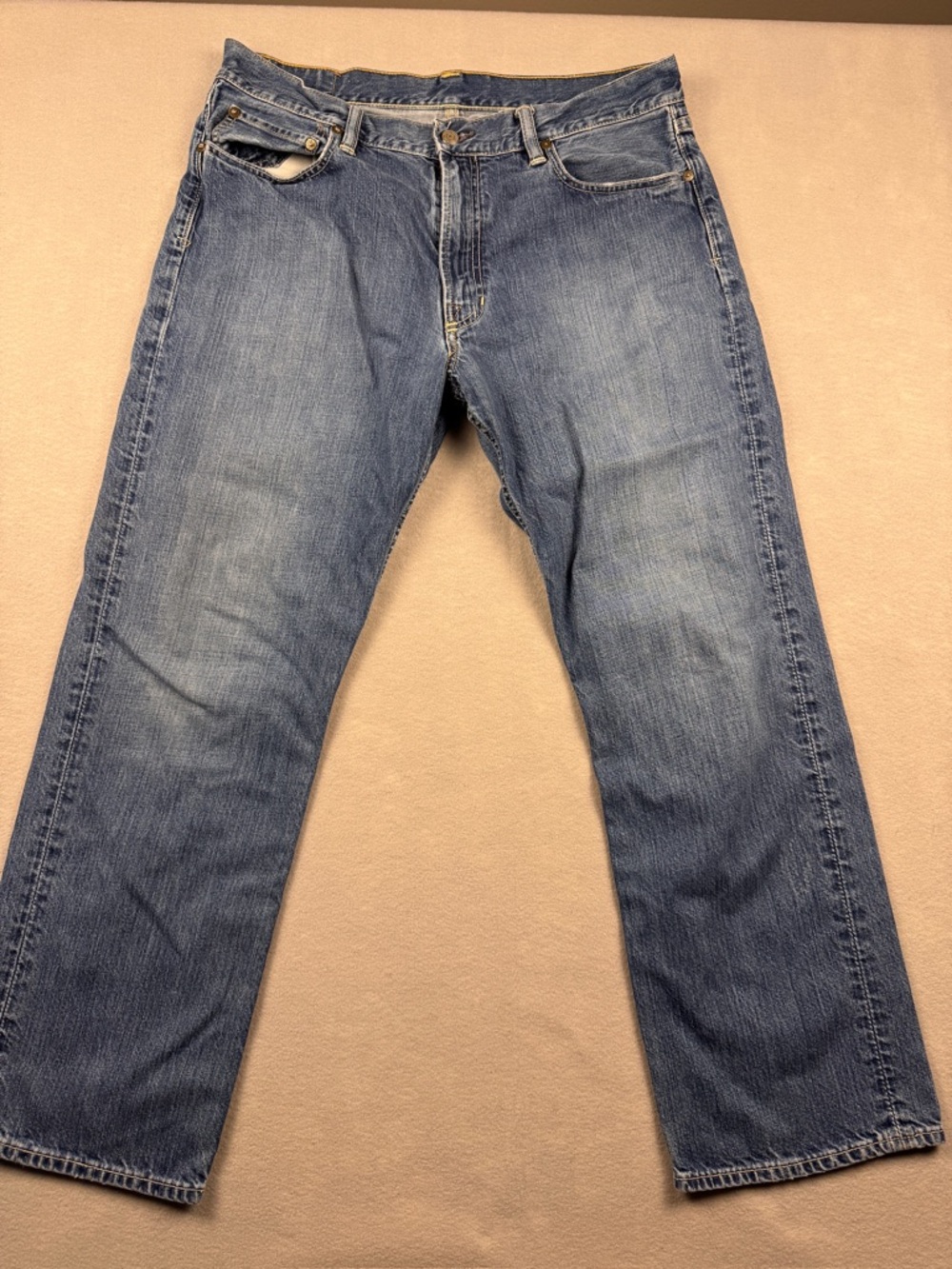 VTG Polo Ralph Lauren Men’s Jeans Medium Wash 36x30 Straight Leg Classic